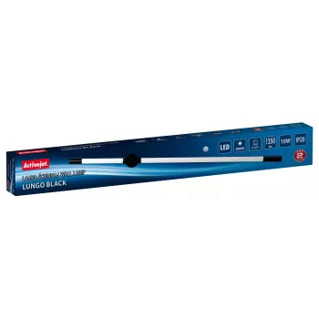 Aplique de parede LED Activejet Lungo preto