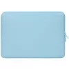 Capa para portátil Rivacase Riva Szuzuka 15,6 polegadas Azul pastel, capa protetora acolchoada