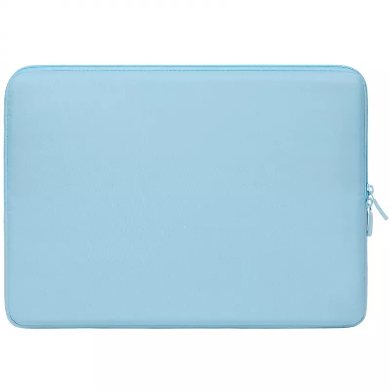 Capa para portátil Rivacase Riva Szuzuka 15,6 polegadas Azul pastel, capa protetora acolchoada