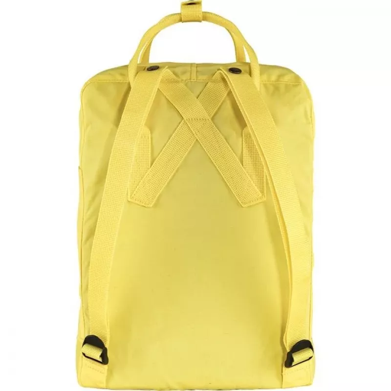 Mochila casual Fjällräven Kanken amarelo polipropileno vinylon