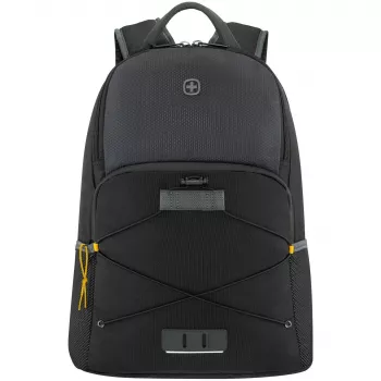 Mochila para portátil WENGER Next 23 Trayl 39,62 cm 15,6 polegadas com compartimento para tablet Gravity preto