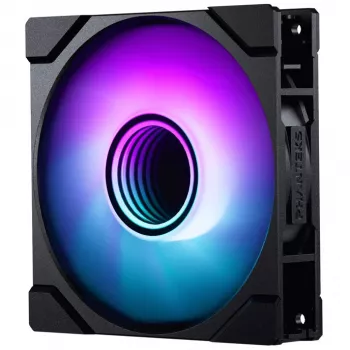 Ventoinha de caixa Phanteks M25 Gen2 120 mm PWM D-RGB - preto