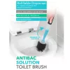 Escova de sanita Beldray LA033996UFFEU7 Antibac Cinzento, escova de limpeza de sanita antibacteriana