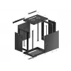 Rack de parede Lanberg WF01-6412-00B