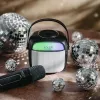 Altifalante mono portátil Adler AD 1199B – sem fios, bateria integrada, até 8 h, botões, preto/cinzento