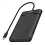 Unitek Y-3036A - Caixa para disco rígido DiskGuard Raiden 2.5 USB-C para SATA III 2,5