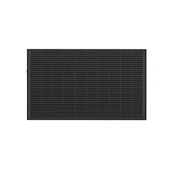 EcoFlow ZMS331 Painel solar 100W silício monocristalino preto IP68