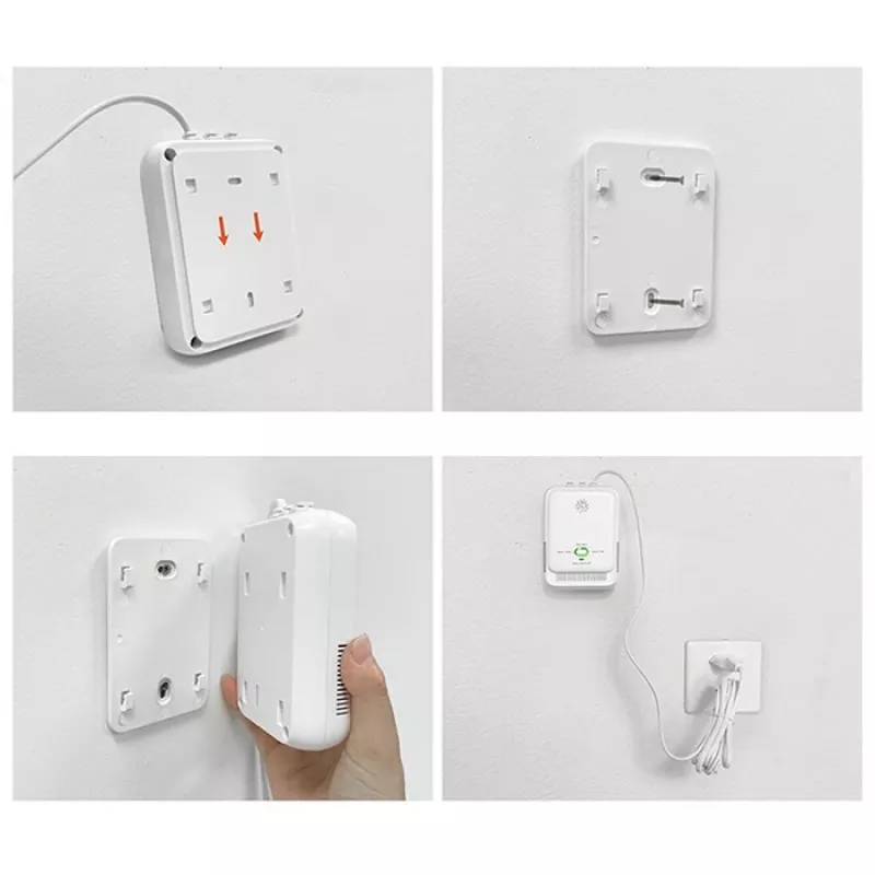 Detetor de gás e monóxido de carbono LED