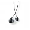 Auscultadores intra-auriculares com fios Shure SE112-GR para chamadas/música, preto, cinzento