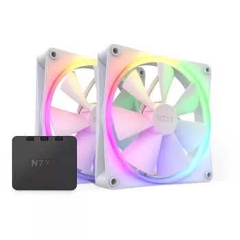 NZXT F140 RGB 140 mm Twin Pack branco
