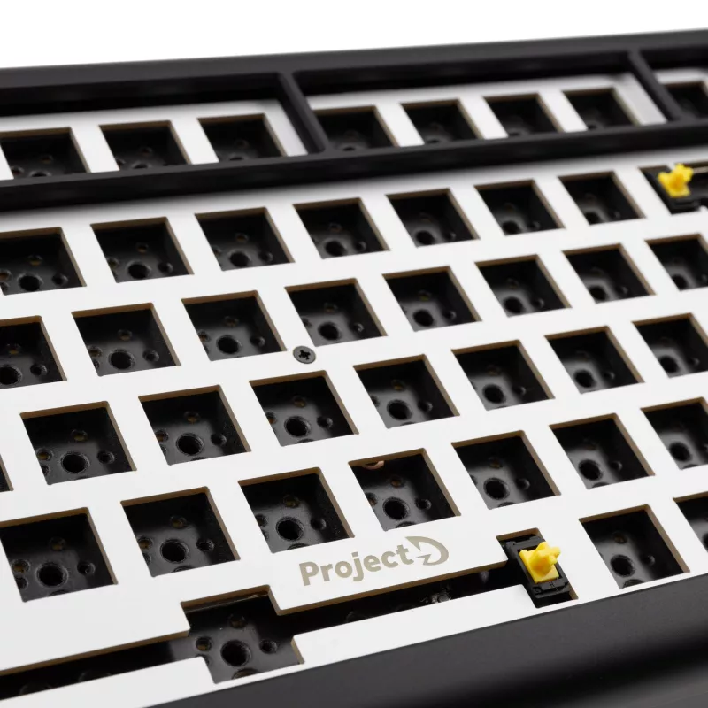 Ducky Tinker 75 Barebone Teclado Gaming RGB - preto ISO-DE - Teclado Gaming 75% da Ducky - Hot-Swap - versão Barebone sem switches e k