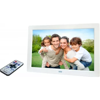 Moldura digital SENCOR SDF 874 WH — 8 polegadas IPS, 1280 x 800, branco