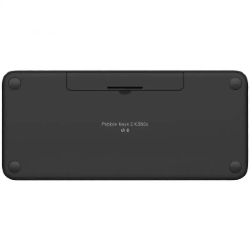 Logitech Pebble Keys 2 K380s - teclado - sem fios - Bluetooth LE - QWERTZ - alemão - Tonal Graphite (920-011795)