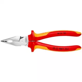 Alicates de bico Knipex 08 26 185 comprimento de corte 1,3 cm