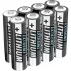 Pilha descartável Ansmann 4+4 Lithium AA