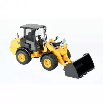Bruder 02485 CAT carregadora de rodas articulada compacta, veículo de brincar em miniatura, de plástico
