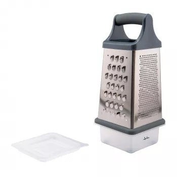 Ralador manual de alimentos Jata HRAL3248 – ralador de 4 faces com recipiente