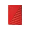 WD My Passport WDBYVG0020BRD - Disco rígido - encriptado - 2TB - externo (portátil) - USB3.0 - AES de 256 bits - vermelho (WDBYVG0020BRD-WESN)