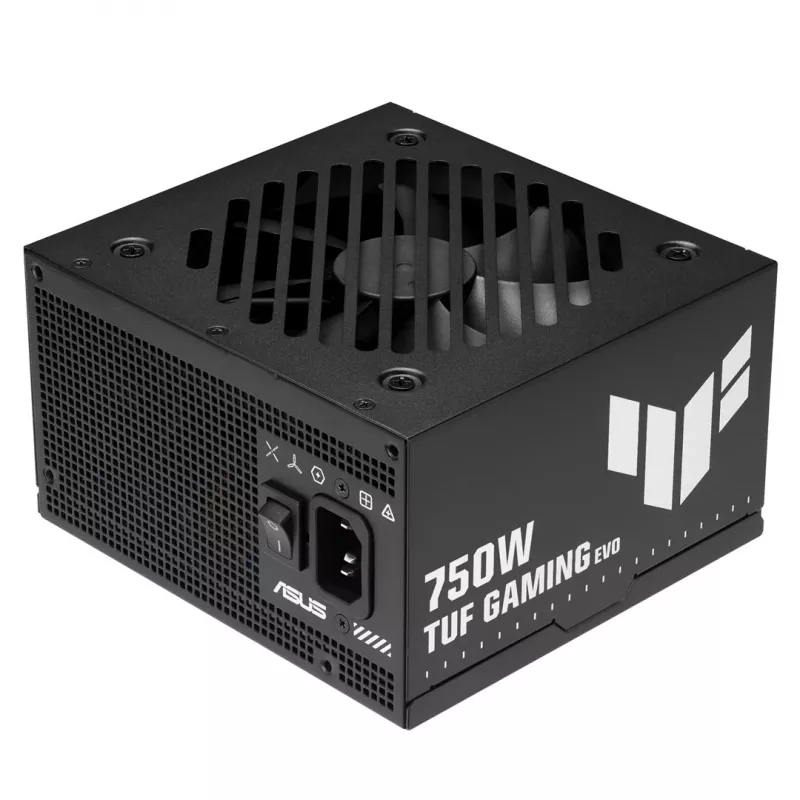 Fonte de alimentação ASUS TUF GAMING 750B EVO 750 W ATX 20+4 pinos, 80 PLUS Bronze, preto
