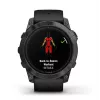 Smartwatch GARMIN epix Pro (Gen 2) — 1,4 polegadas AMOLED 454×454, 32 GB, GPS, Wi-Fi, Bluetooth, caixa de 51 mm, 98 g, silicone preto
