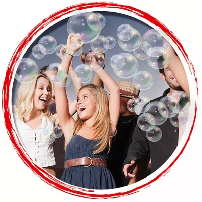 Pustefix Party-Bubbler 869790 bolas de sabão, 1 l