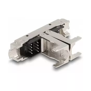 Acoplamento DeLOCK RJ45 LSA para LSA Cat.8.1 sem ferramentas preto