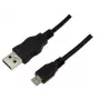 Cabo USB LogiLink 1m USB A-USB Micro B