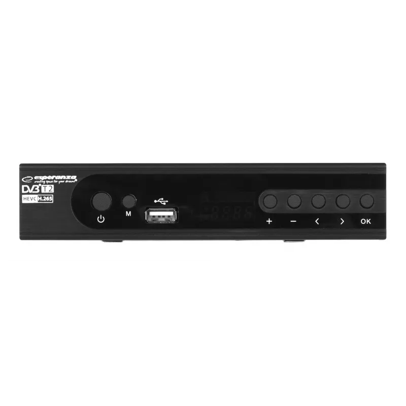 Descodificador Sintonizador TV DVB-T2 Hevc H.265 Cabo HDMI