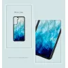 Capa de proteção iKins para Samsung Galaxy S21 em Blue Lake preto