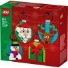 Bricks Iconic 40744 seleção de decorações de Natal