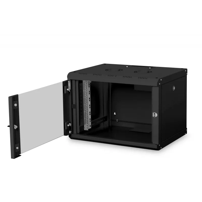 Armário de montagem em parede Digitus DN-19 07-U-SW