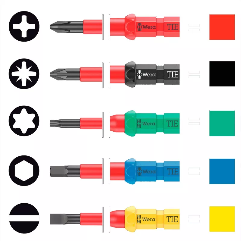Wera Kraftform Kompakt VDE Big Pack 1 conjunto de chaves de fendas, 26 unid.