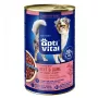 OPTIVITAL Pedaços com vaca, caça e cenouras em molho - Alimento húmido para cães - 1250g