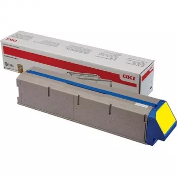 Cartucho de toner OKI 45536505 amarelo, original, laser, autonomia 38.000 páginas, 1 unid.