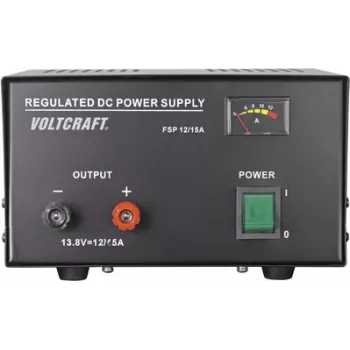 Fonte de alimentação DC de laboratório Voltcraft FSP-11312 — 13,8 V, 12 A, 165 W