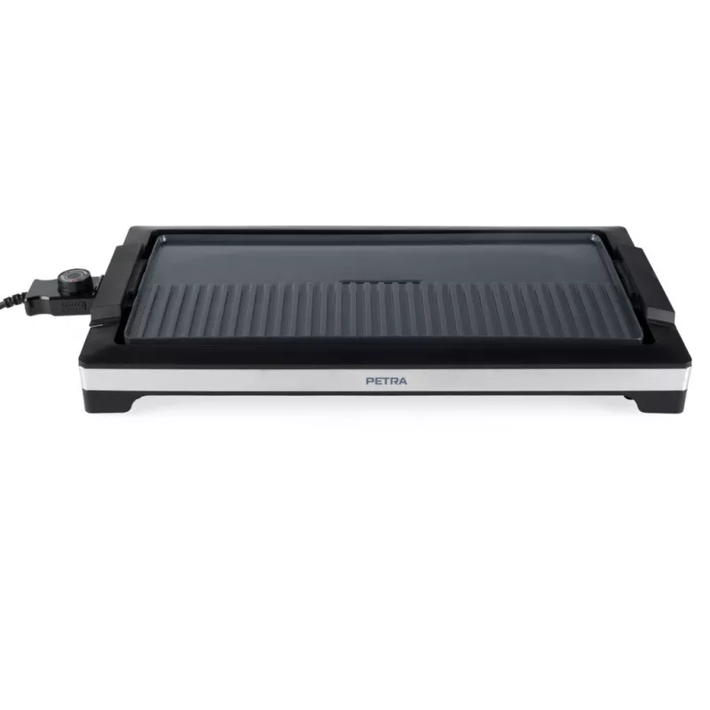 Pancha elétrica Petra PT6244VDE 2 em 1 com revestimento antiaderente e regulação de temperatura ajustável