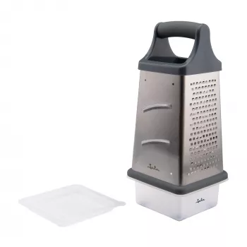 Ralador manual de alimentos Jata HRAL3248 – ralador de 4 faces com recipiente