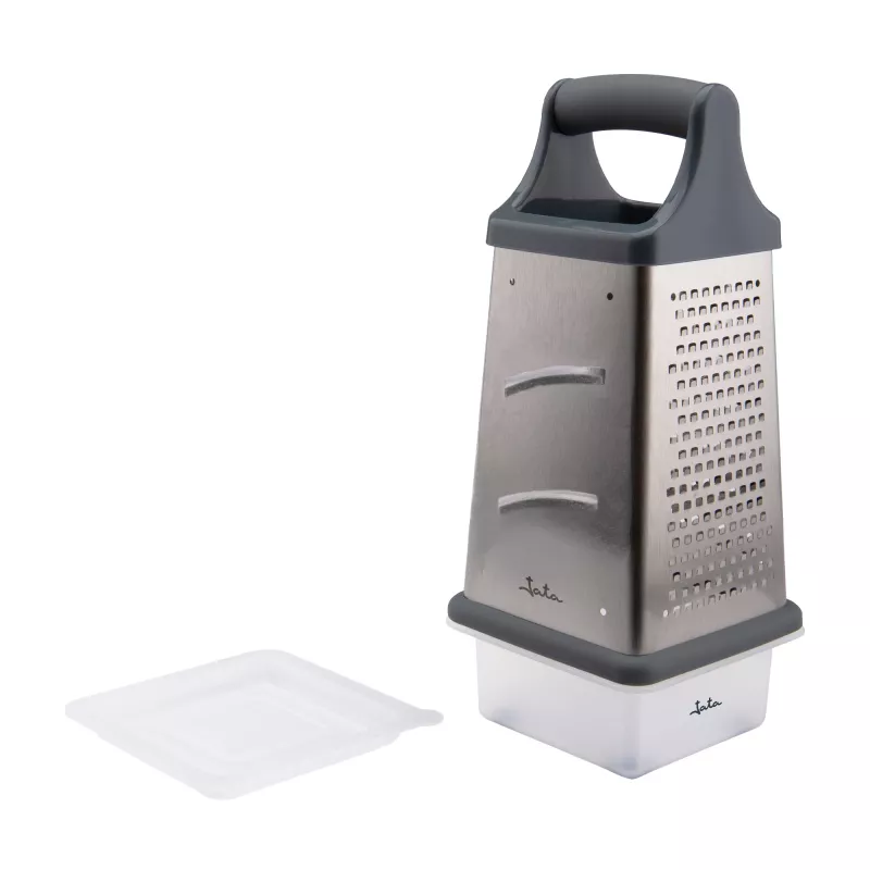 Ralador manual de alimentos Jata HRAL3248 – ralador de 4 faces com recipiente