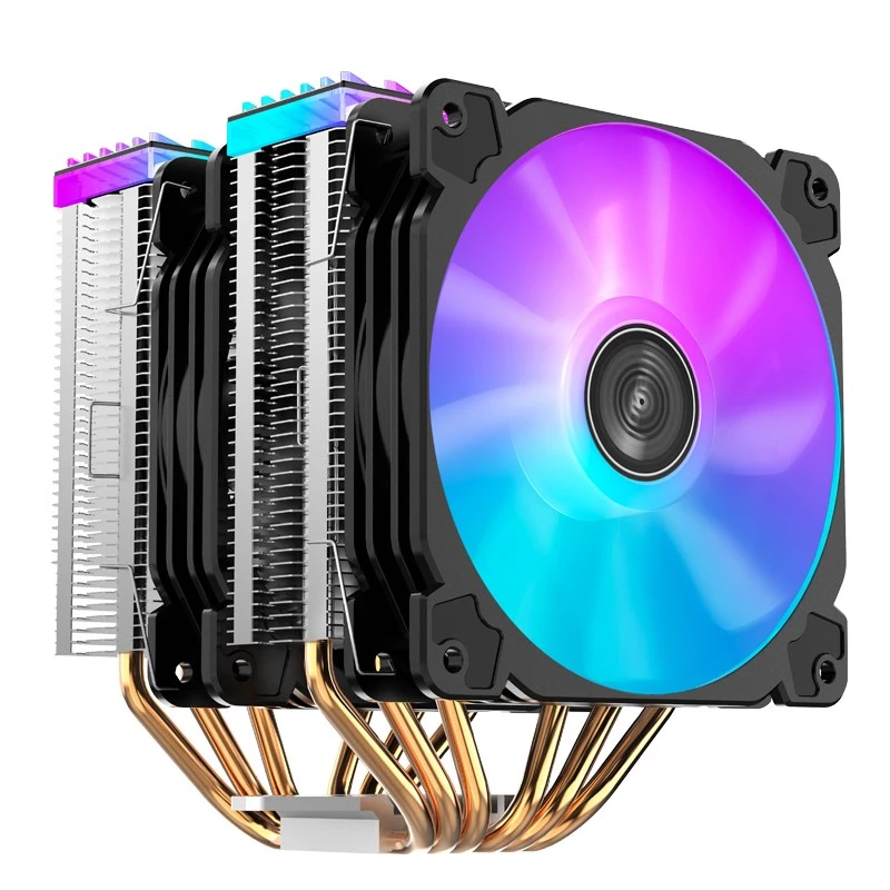 Sistema de refrigeração de computador Jonsbo CR-2000GT refrigerador de processador 12 cm preto 1 unid.