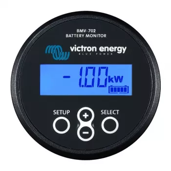Monitor de bateria Victron Energy BMV-702 PRETO 12V 500A com Bluetooth