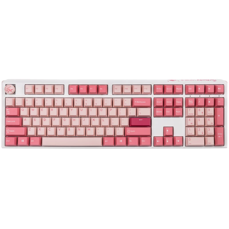 Ducky One 3 Teclado Gaming USB QWERTY Inglês rosa