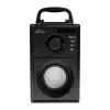 Altifalante portátil MEDIA-TECH MT3179, 20 W (RMS 15 W), Bluetooth 5.1, FM, MicroSD, USB, AUX, Li-Ion, 6 h, caixa de madeira