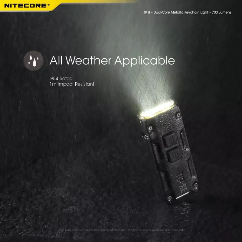 Lanterna de mão LED Nitecore TIP SE preto
