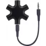 SpeaKa Professional SP-7870556 adaptador de interface/género de cabo 3,5 5x 3,5 preto (SP-7870556)