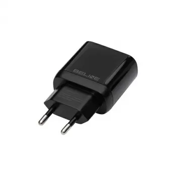 Carregador 25W USB-C PD 3.0 sem cabo preto