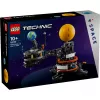 LEGO Technic Planeta Terra e Lua em Órbita Jogos Espaciais para Crianças a partir dos 10 Anos Sistema Solar Brinquedo de Construção com Planetas