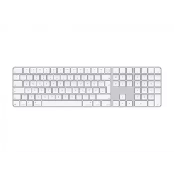 Teclado Apple Magic MXK73D/A Universal USB + Bluetooth QWERTZ alemão branco
