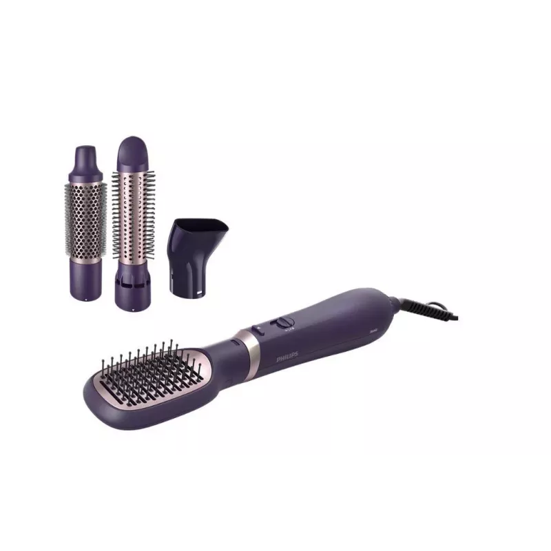 Philips 3000 series BHA313/00 escova de ar quente para modelar cabelo quente preto 800 W 1,8 m