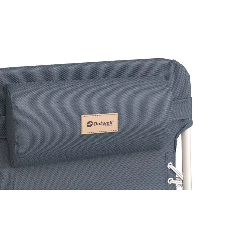 Cadeira de campismo Outwell Ramsgate — 2 pernas, carga máx. 120 kg, peso 7,4 kg, tamanho 650×790 mm, azul