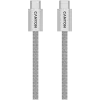 Cabo CANYON OnWire 60MG C-C 60W magnético entrançado 1m Cinzento-claro